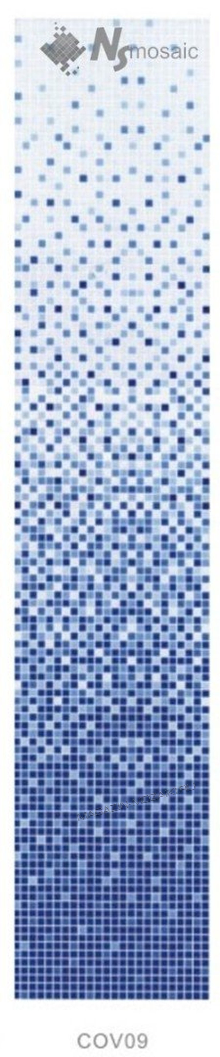 мозаичный декор COV09 растяжка