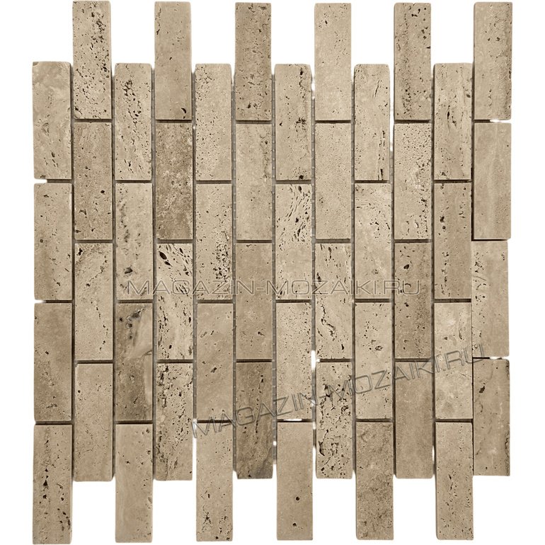 мозаика BRICK TRAVERTINE HONED