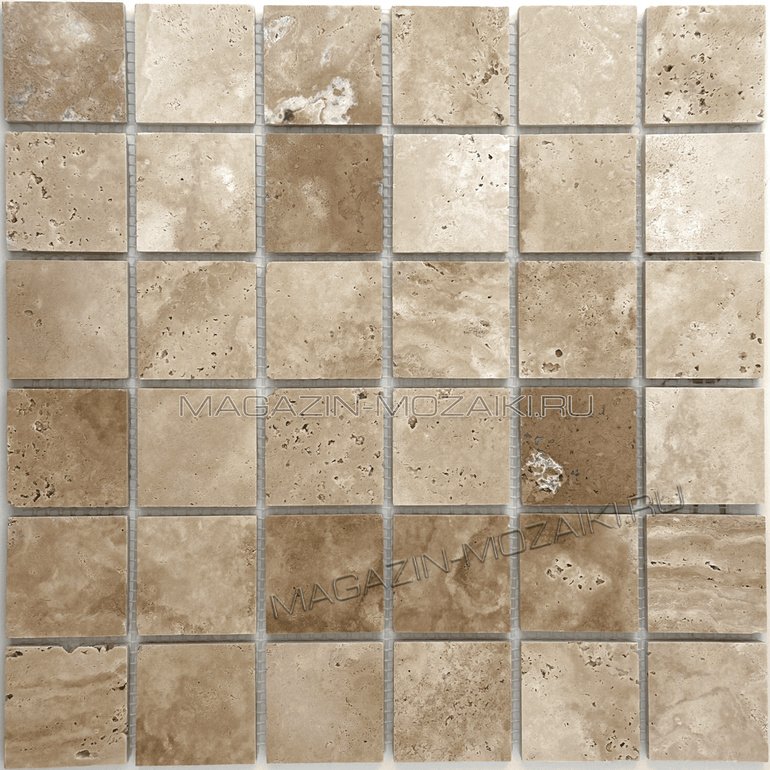 мозаика TRAVERTINE BEIGE POL 48