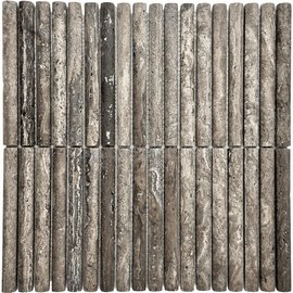 мозаика TRAVERTINE DARK BARS