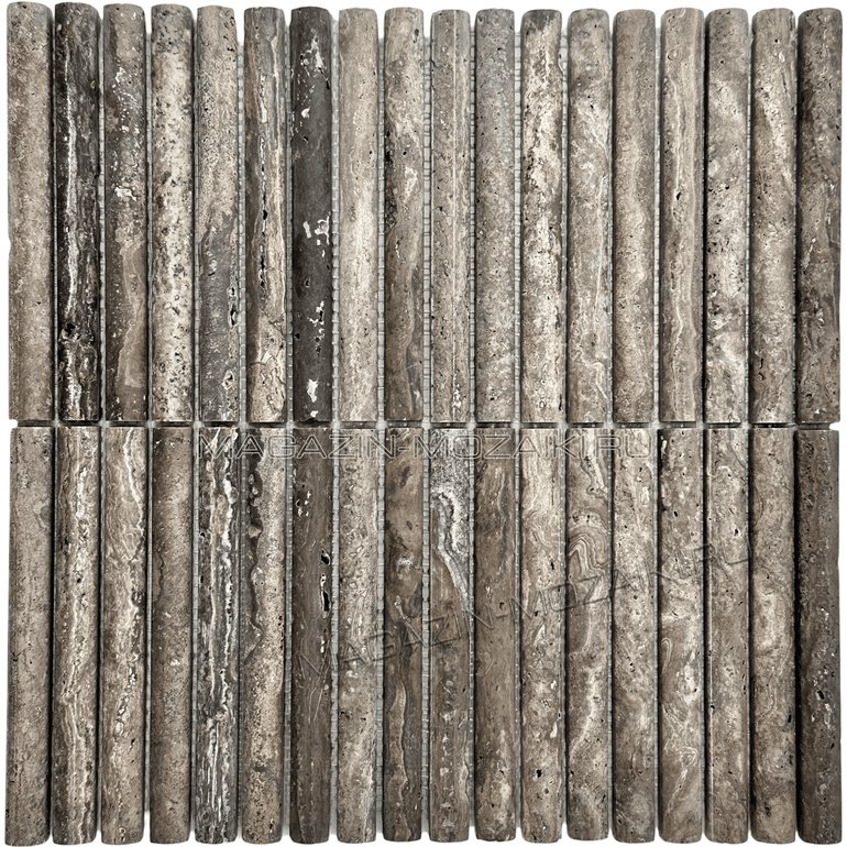 мозаика TRAVERTINE DARK BARS