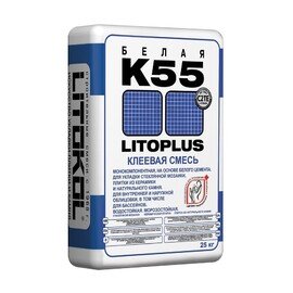 Клей для укладки мозаики LITOPLUS K55 (25 кг)