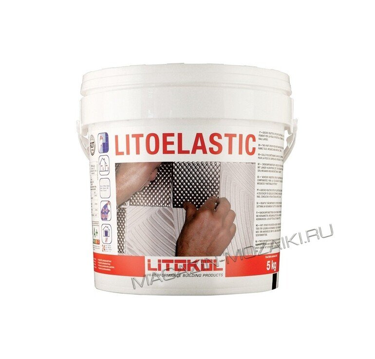 Реактивный клей LITOELASTIC (5 кг)