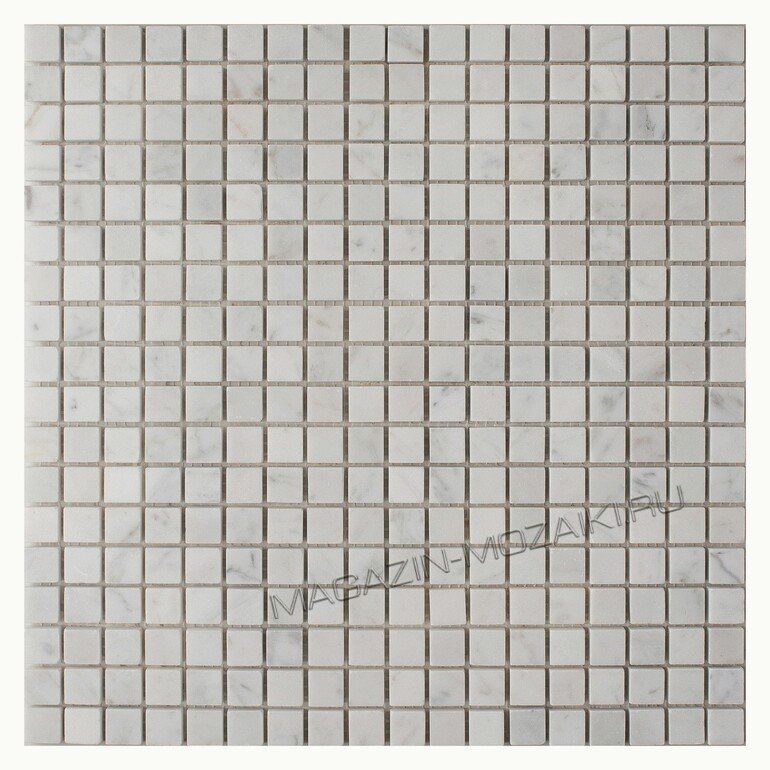 мозаика Bianco Carrara pol. 30x30x7