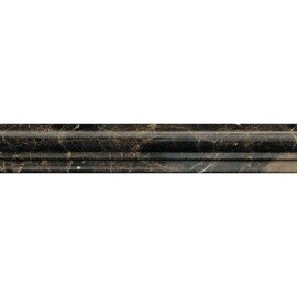 мозаичный бордюр B022-2 (Emperador Dark)
