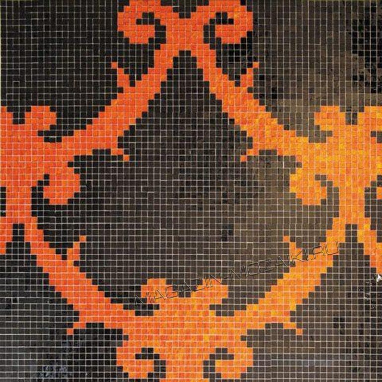 мозаика MZ-08 Black&Orange